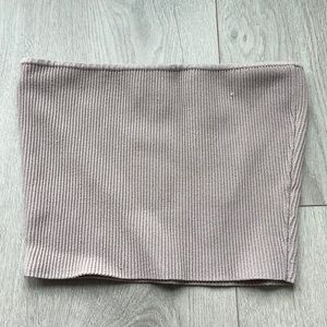 Aritzia Babaton Sculpt Knit Cropped Tube Top